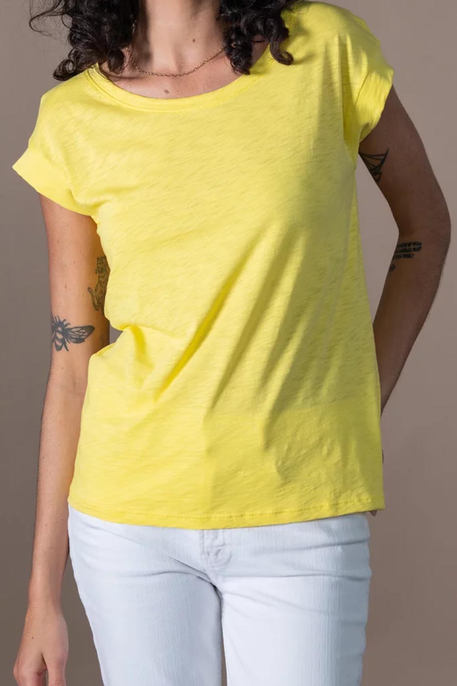 Tee-shirt Noélia citrus flamme