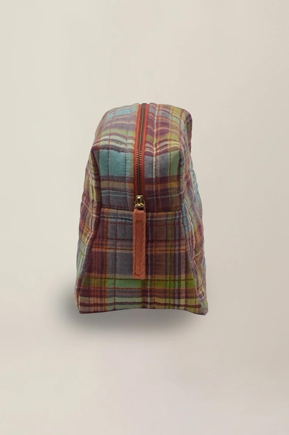 Grande pochette N°43 Secret Checks Mineral