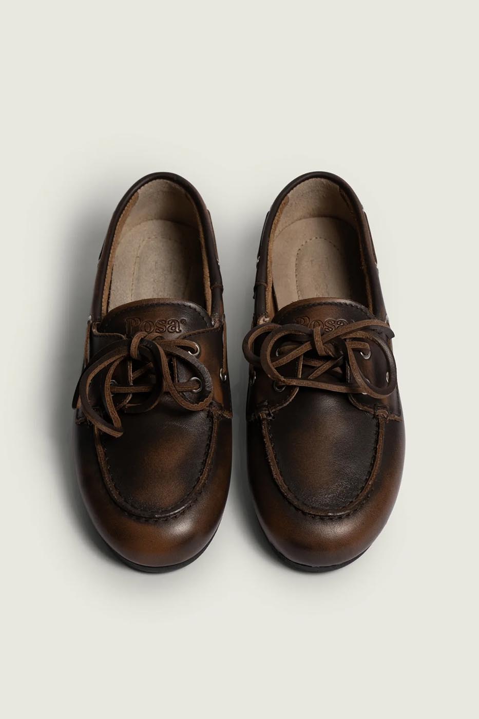 Boat Loafer Brushed | Coffee