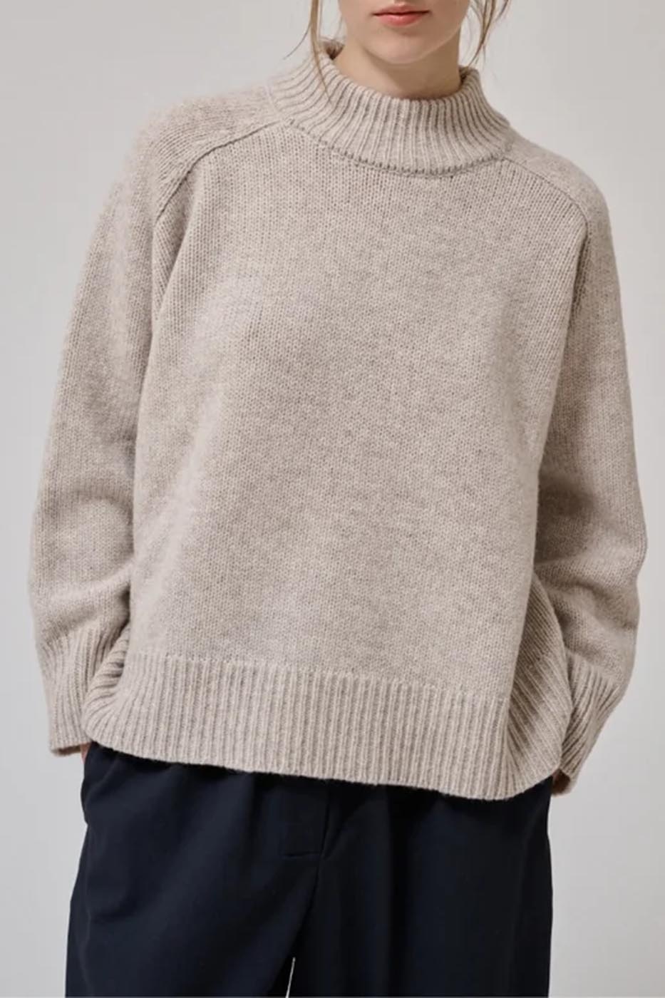 Pull-over valley knit