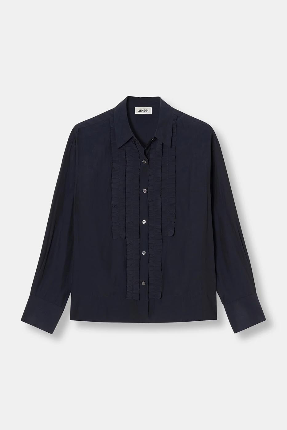 Chemise sleek ruffle