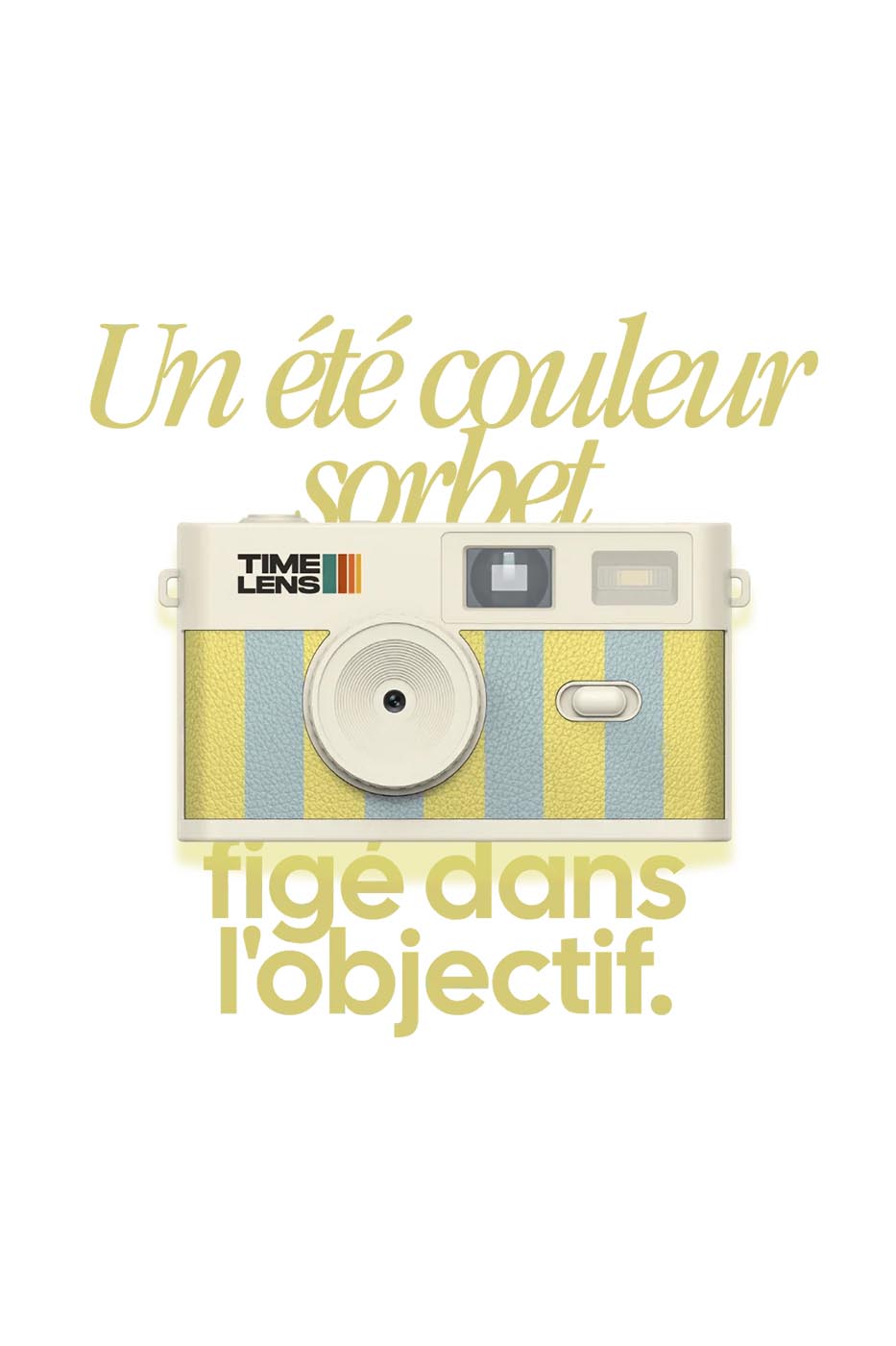 Appareil photo cream léoprard