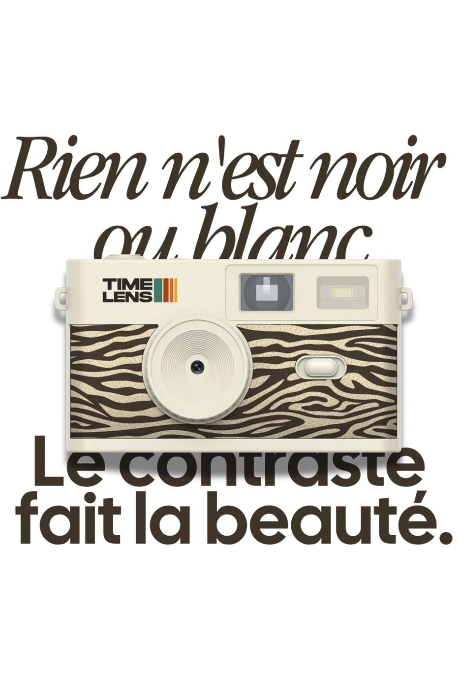 Appareil photo cream léoprard