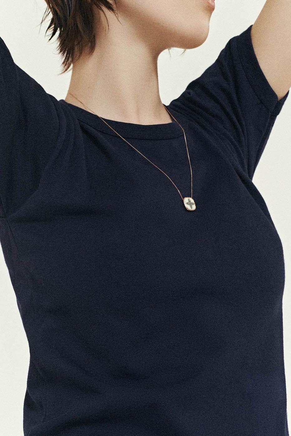 Collier BOWIE BLANC DIAMANT
