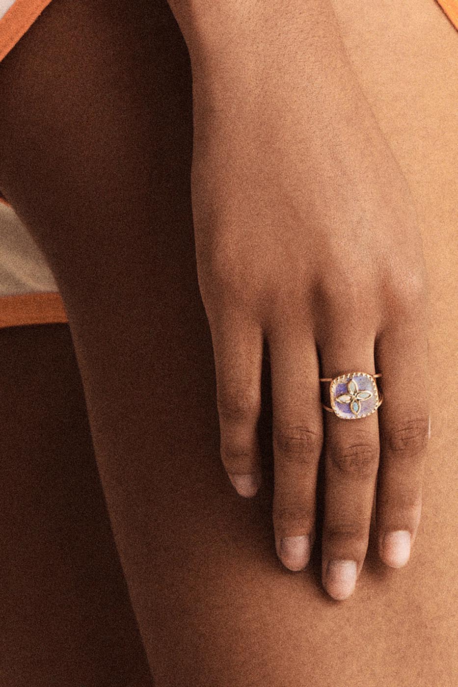Bague BOWIE N°2 PIERRE DE LUNE