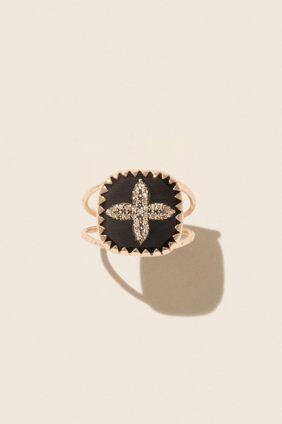 Bague BOWIE N°2 NOIR DIAMANT