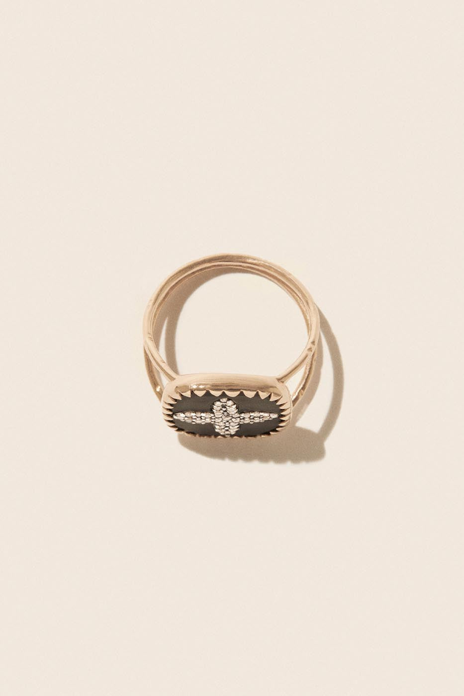 Bague BOWIE N°2 NOIR DIAMANT