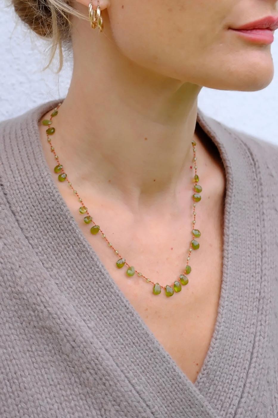 Collier Offset · Vesuvianite