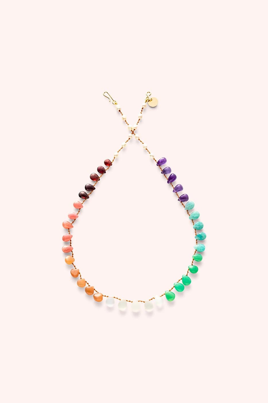 Collier Rainbow · Multi-pierres