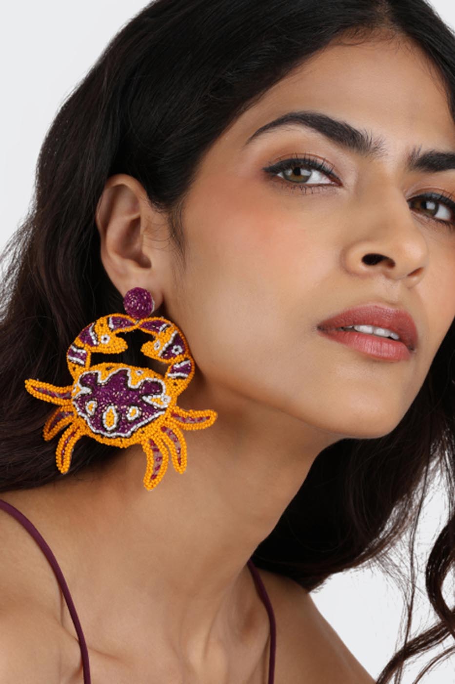 Boucles d'oreilles Crab