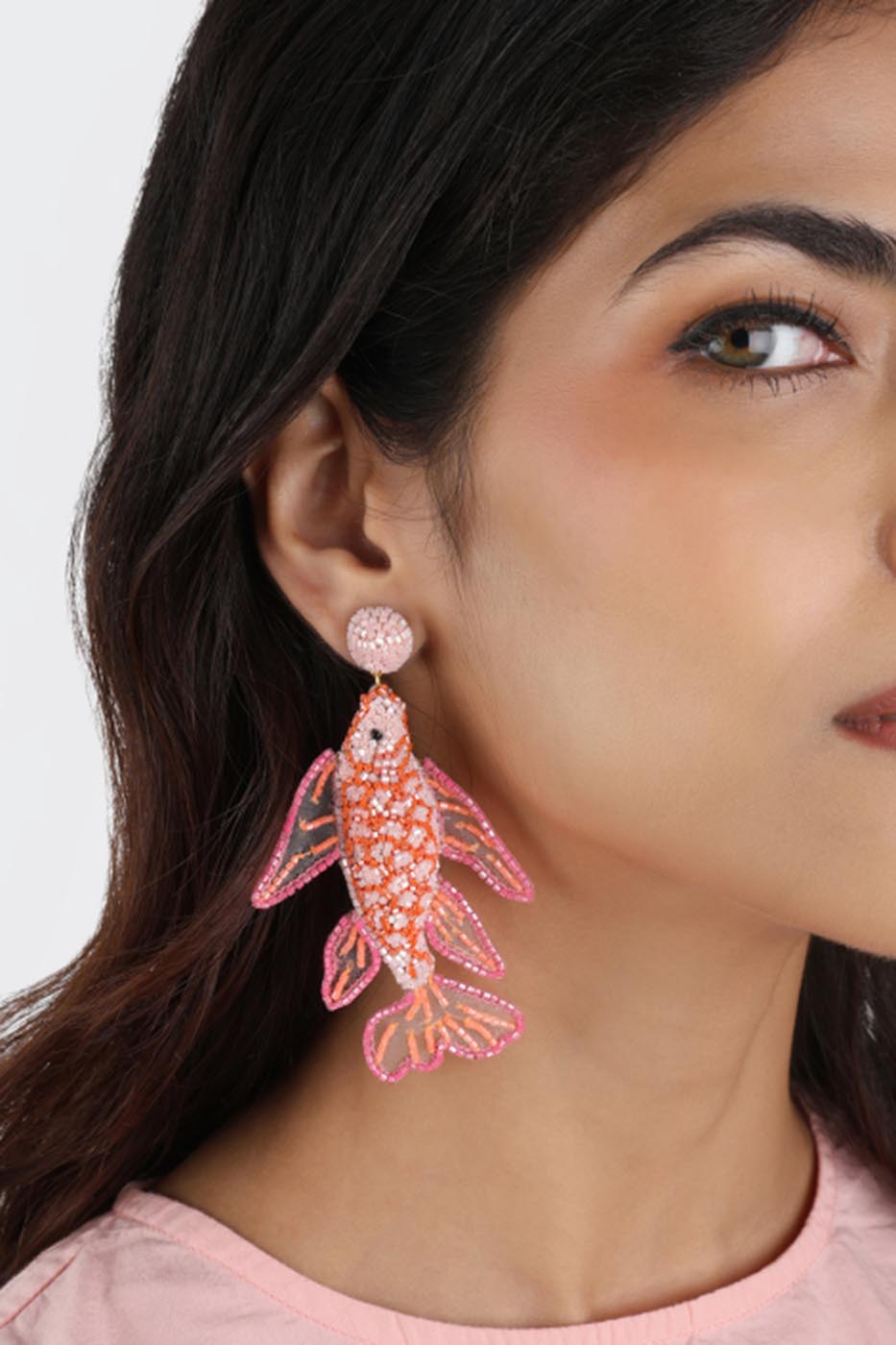 Boucles d'oreilles Koi