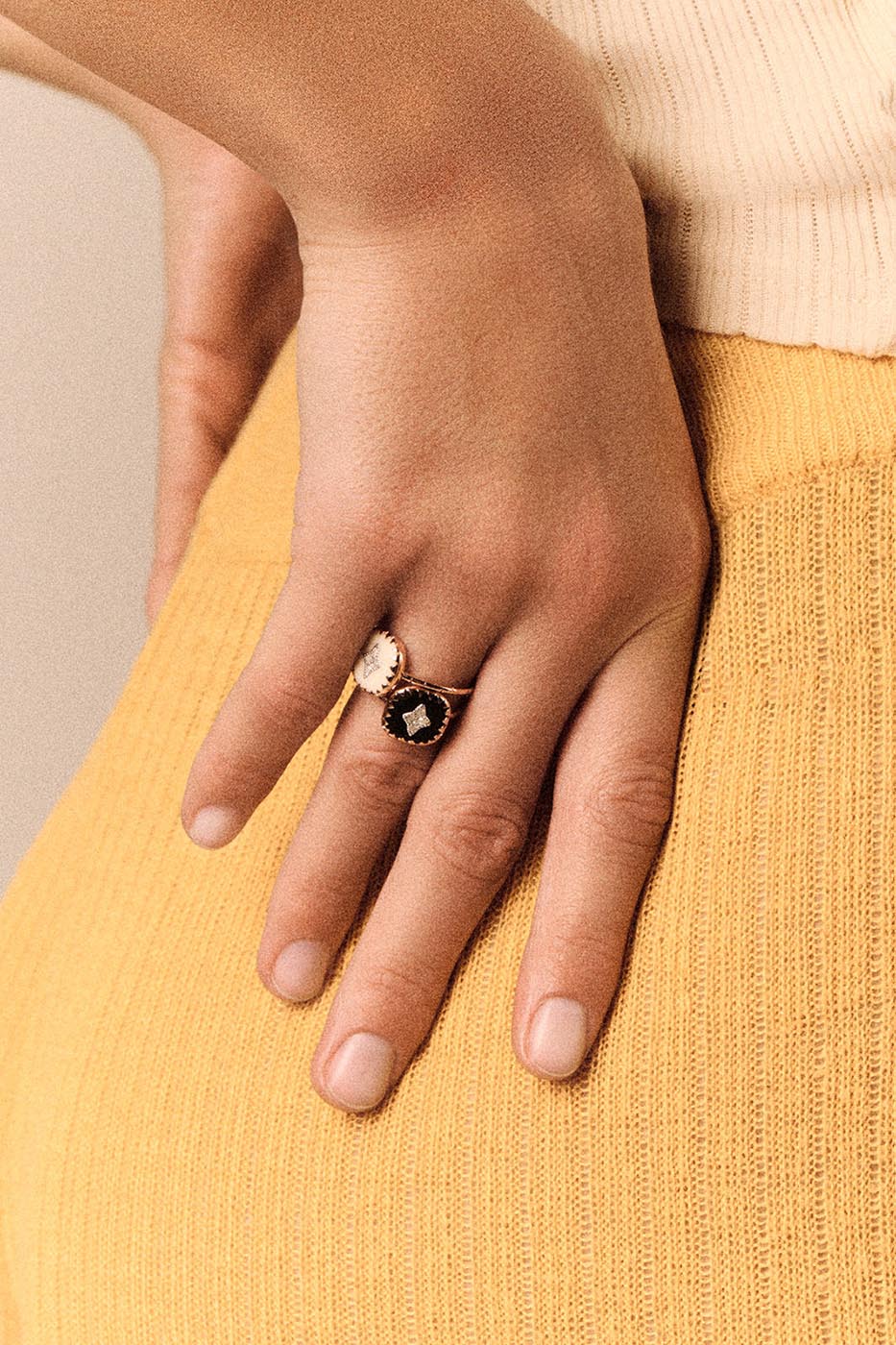 Bague PIERROT BLANC
